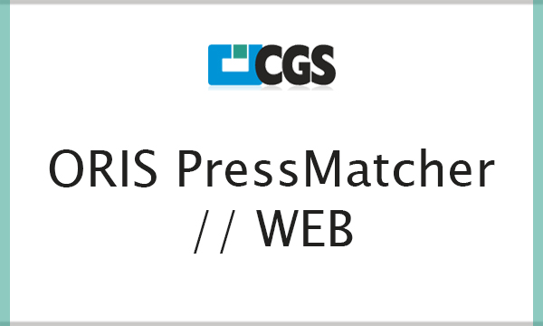 CGS ORIS PressMatcher WEB Ref Graf materia y poligraficzne